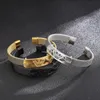 Bracelet de qualité supérieure en acier inoxydable 316l Hip Hop Creative Hollow pour hommes 231226