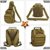 Briefzüge Outdoor taktisch Camo wasserdichte Mann Brust Sport Handtasche Umhängetasche Camping Multifunktion Crossbody Rucksack Walking Bag