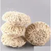 Escovas de banho, esponjas purificadores sublimação sisal esponja de banho natural orgânico artesanal plantado chuveiro bola esfoliante cloghet otpgm