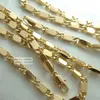 14K 14CT Gold Style Cuban 50-70cm Length Chain Necklace N45 220715203v