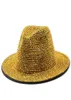 Geniş Brim Hats Rhinestone Fedora Şapkası Kadınlar İçin Büyük Diamond Night Party Beach Ladies Moda Roman Performansı1256971