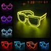 LED-Sonnenbrille für leuchtende Partys, leuchtendes Glas, funkelndes Mosaik, UV400, Unisex-Brille, Spielzeug, LED-Leuchtbrille, 231226