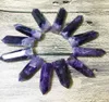 East China Sea Natural Purple Crystal Single Pointed Column Dream Amethyst Mineral Prov Office Ornament Original Stone T50G8939806