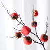 Decorative Flowers Simulated Fruit Artificial Flower Branch Living Room Decoration Dry Pomegranate