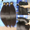Light Yaki Straight Human Hair Bundles Brazilian Raw Virgin Weave Kinky Bundle Comingbuy 231226