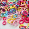 Accessoires pour cheveux 500 pièces chouchous bandes élastiques pour bébé filles couvre-chef livraison directe Otasy