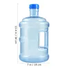 Kök Vorcool 5L Pure Water Bottle Jug Mineral Water Container utomhusbil förvaring hink förtjockad matklass Dispenser fatläger