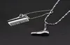 RJ Ny mode Barber Hair Dresser Silver Halsband Hårtorkarcissorcomb Pendant Necklace Charm Collier Jewelry2706988