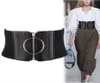 Belts Corset Belt Plus Size Ceinture Femme Elastic For Women Wide Cummerbunds Black Pu Leather Stretch Waist Shaper 2021 Cintos8927344