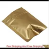 Multisize Matte Resealable Mylar Zipper Packaging Bags Closure Aluminum Food Storage Pouch Foil Baggies For Coffee Kwh6 Nwbj2 Dsodm Ntujw