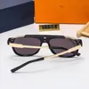 Lunettes de soleil ovales de luxe pour hommes, nuances d'été de styliste, lunettes polarisées, noires, vintage, surdimensionnées, lunettes de soleil pour femmes, 1135