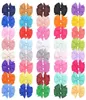 Mini fiocchi per capelli solidi con clip per neonate Fermaglio per capelli in nastro di grosgrain Boutique Forcine per capelli Accessori per capelli per bambini 40 colori4169964