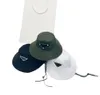 Designer verão cão de estimação chapéu impermeável guarda-sol chapéu pescador teddy schnauzer luta ao ar livre foto chapéu preto branco verde clássico logotipo pet chapéu