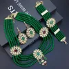 Bracelets Sunspicems Elegent Maroc Algeria Bride Wedding Bijoux Bijoux Collier perlé Collier Bracelet d'oreille pour femmes Couleur or