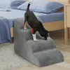 Gradini per cani leggermente inclinati Rampa per cani Memory Foam Wave Divano Scale di sicurezza antiscivolo per cani giovani e anziani 231225