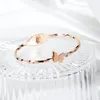 Bangle Mode Accessoires Japan En Zuid-Korea Persoonlijkheid Niche Licht Luxe Vrouwelijke Modellen Vlinder Kleine Taille Armband Popula