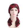 Floral Bandanas Women Lace Turban Hat India Cap Muslim Hatts Hairnet Chemo Cap Flower Bonnet For Women Touca Cappelli Donna 20194228622