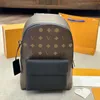 Top-Quality Designer-Rucksack Frauen Männer Reisen Rucksack Klassiker gedruckter beschichteter Leinwand Parquet Echtes Ledertaschen Satchel Back-to-School-Saison