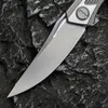 Shirogorov quantum Coltello pieghevole Strumento EDC Cuscinetto a sfere Apertura rapida Attrezzatura tattica esterna Combattimento Sopravvivenza all'aperto Escursionismo Campeggio Caccia Coltello tascabile autodifesa