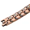 Link Bracelets Welmag Copper For Women Therapy Chain Bio Energy Health Magnetic Bangles 2024 Jewerly Gifts Drop