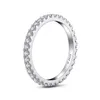 AEW solide 14K 585 or blanc 1 2ctw 2mm DF couleur bague de mariage pour femmes dames bague 210310291p