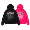 Tracksuit Mężczyźni 555 bluzy z kapturem z kapturem SP5DER Designer Bluzy Kobiety Sp5der Lose Spider Web Hip Hop Long Inteved Men's and Women's Hooded Sweter