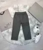 New boys tracksuits kids designer clothes brother sister suits Size 110-150 Tie shirt and formal pants Pleated skirt Dec20