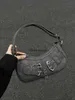 Umhängetaschen Sweet Cool Denim Grey Soul Girls Damen Vintage und Casual Unterwäsche Tasche Autumnblieberryeyes