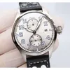 дорогие мужские часы iwc часы мужские большие пилотные часы 5A высококачественные автоматические механические механизмы uhren все циферблаты рабочие часы назад прозрачные montre Pilot luxe JW9A