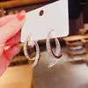 Dangle Oorbellen CAOSHI Stijlvolle Vrouwelijke Druppel Met Briljante Zirkonia Persoonlijkheid Cadeau Voor Vrouwen Schijnt Helder Accessoires Feest