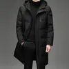 Wysokiej jakości zima nowa kurtka dla męskiej kurtki młodzieżowej minimalistyczny biznesowy biznes