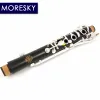 MORESKY Oehler System Clarinet G Tune Ebony Clarinet Silver Plated Keys M202