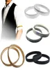 Bangle Women Antislip Metal Shirt Long Sleeve Holder Arm Band Stretch Garter Spring Bracelet Elastic Ring Men039s Cuff Hoop9603133