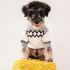 Abbigliamento per cani Famoso maglione Pomerania Autunno e inverno Caldi vestiti di lusso alla moda per animali adatti a cani di piccola taglia media