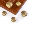 2 peças antigo sólido simples botão de gaveta móveis ferragens guarda-roupa sapato porta único buraco alça redonda cone puxar