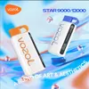 스톡 voozol 스타 12000 퍼프 바 담무자 전자 담배 도매 12K 퍼프 일회용 vape 펜