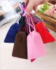 Colorful Velvet Gift Drawstring Bags 8x10cm pack of 50 Makeup Logo Sack Jewelry Gift Packaging Pouches6347728