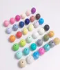 Perles de Silicone de 15mm de qualité alimentaire, perles rondes à mâcher, perles de Silicone en vrac 6846809