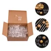 Decorative Flowers Chocolate Torus Truffle Wrapper Candy Holder Cup Wrapping Decor For Round Boxes