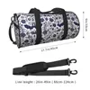 Sacs de plein air Halloween Bat Fleur Sports Animal Mode Formation Sac de sport Grands sacs à main drôles Conception pour hommes Fitness étanche