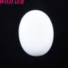 Wojiaer Natural White Jade Gemstone Beads Oval Cabochon Cab No Hole 22x30x7mm لأقراط صنع إكسسوارات المجوهرات U81092408