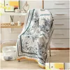 Towel Designer Bath Coloured Cotton Gauze Luxury Beach New Style Towels Comfortable Soft Original Man Woman Extra Large Drop Delivery Dhwpu