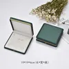 Phnom Dark Green Leather Jewelry Organizer Wedding Ring Box Pendant Armband Halsband Lagring Fodral Presentförpackning Display Box 231226