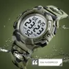 Mode Outdoor Sport Horloges voor Kinderen Jongens Studenten Camouflage Lichtgevende Waterdichte Kinderen Digitale Horloges 231226