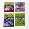 Sour Pouch Candy Plastic Påsar 600 mg Olika storlek 3 Sidan Tätning Gummies Edible Packaging BWCSE NPLSW