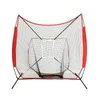 Baseball Backstop Net Portable Practice träffar Pitching Batting Training Accessories 231225