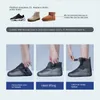 Rain Shoes Men Women Waterproof Rain Boots Cover Snow Anti Skid Thick Wear Resistant Silicone Rain Shoes Cover High Water Shoes 231226