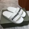 AAA Designer Slipper Sliders Rubber Letter sandals Slippers Men slide Beach Flat Slide Women Luminous Alphabet Slipper Multicolor Couples Slides Waterproof