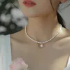 Arrivo naturale brillante perla d'acqua dolce 14K Gold Filled catene femminili collana di gioielli per le donne regali per la festa della mamma 231225