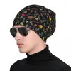 Basker Zeeland Kiwi Bird and Southern Cross - Multi Black Knit Hat Militär Tactical Cap Fashion Beach Male Women's Men's